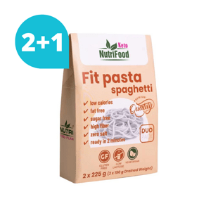 Fit Pasta špagety (dvojbalenie) 2+1 ZADARMO
