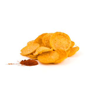 Paprikové proteínové chipsy